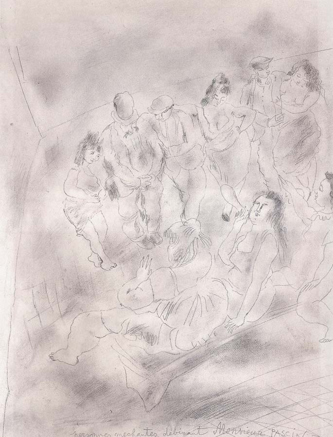 Jules Pascin Harrow helion people